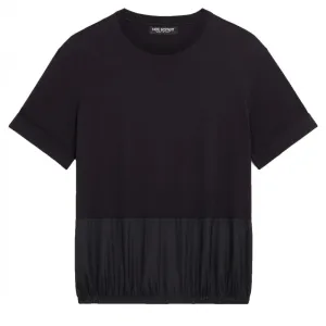 Neil Barrett Men's Panelled Relax Fit T-shirt Black M