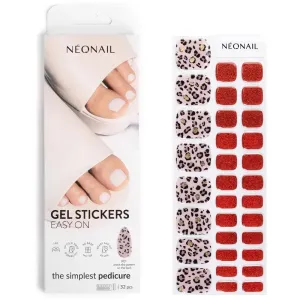 NEONAIL Easy On Gel Stickers nail stickers for legs shade P01 32 pc