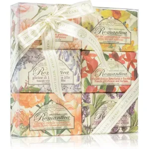 Nesti DanteRomantica The Collection Soap Set: (Florentine Rose & Peony + Royal Lily & Narcissus + Tuscan Wisteria & Lilac + Fiesole Gillyflower & Fuch