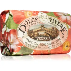 Nesti DanteDolce Vivere Fine Natural Soap - Venezia - Red Geranium, Rice Cloud & Cotton Flower 250g/8.8oz