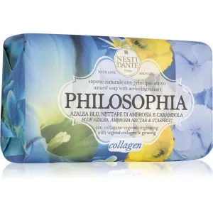 Nesti DantePhilosophia Natural Soap - Collagen - Blue Azalea, Ambrosia Nectar & Starfruit With Vegetal Collagen & Ginseng 250g/8.8oz