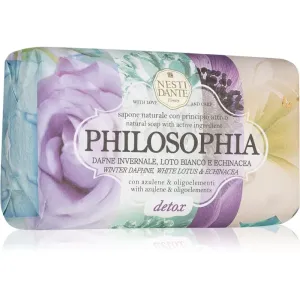 Nesti DantePhilosophia Natural Soap - Detox - Winter Daphne, White Lotus & Echinacea With Azulene & Oligoelements 250g/8.8oz