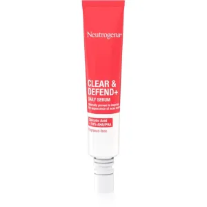 Neutrogena Clear & Defend+ facial serum to treat acne 30 ml