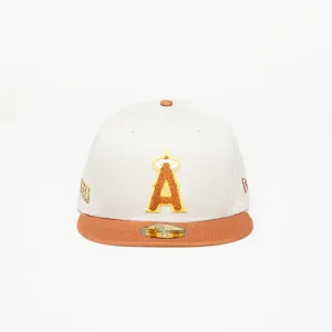 New Era Anaheim Angels Boucle 59FIFTY Fitted Cap Stone/ Brown #1822160