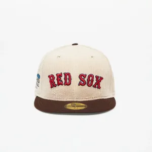 New Era Boston Red Sox 59FIFTY Fall Cord Fitted Cap Brown #1747854