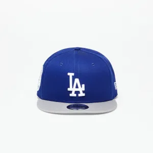 New Era Los Angeles Dodgers Contrast Side Patch 9Fifty Snapback Cap Dark Royal/ Gray #1529100