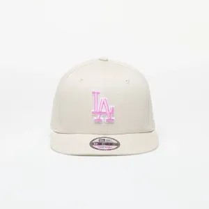 New Era Los Angeles Dodgers MLB Outline 9FIFTY Snapback Cap Stone/ Pink #1834581