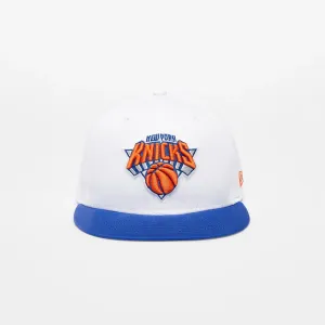 New Era New York Knicks White Crown Team 9FIFTY Snapback Cap White #1387500
