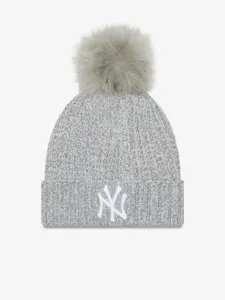 New Era New York Yankees MLB Winterized Bobble Cap Grey