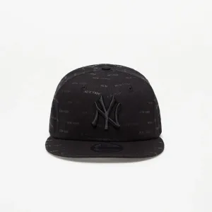 New Era New York Yankees Monogram 9Fifty Snapback Cap Black #106820