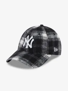New Era New York Yankees Plaid 9Forty Cap Black