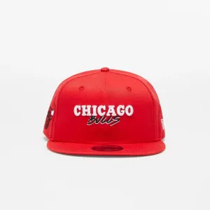 New Era Chicago Bulls Script Team 9Fifty Snapback Cap Red #138388