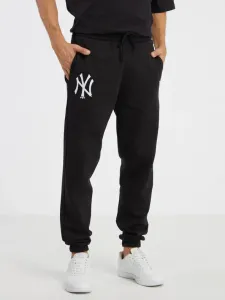 New Era New York Yankees MLB Team Logo Sweatpants Black #1565193