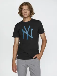 New Era MLB Seasonal Team Logo New York Yankees T-shirt Black #1227657
