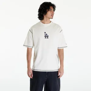 New Era LA Dodgers MLB World Series Oversized T-Shirt UNISEX Off White/ Navy #1853822