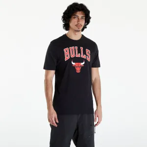 New Era NOS NBA Regular Tee Chicago Bulls UNISEX Black/ Front Door Red #1848823