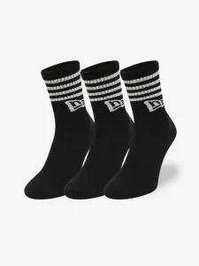 New Era Set of 3 pairs of socks Black