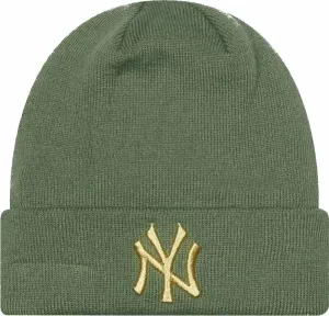 New York Yankees MLB Women's Metallic Logo Beanie Green UNI Beanie