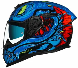 Nexx SX.100R Abisal Blue/Neon MT L Helmet