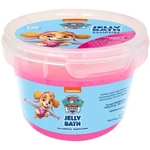 Nickelodeon Paw Patrol Jelly Bath bath product for children Raspberry - Skye 100 g