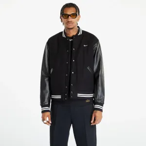 Nike Authentics Men's Varsity Jacket Black/ White #1733356