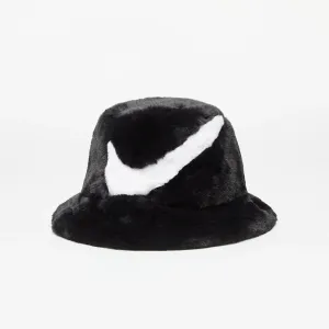 Nike ﻿Apex Bucket Faux Fur Swoosh ﻿Black/ White #1728063
