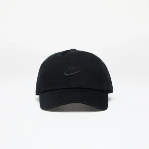 Nike Club Unstructured Futura Wash Cap Black/ Black #1884991
