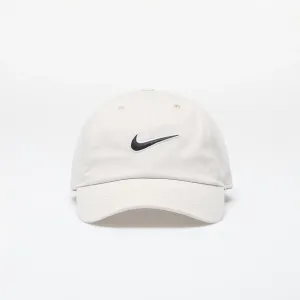 Nike Club Unstructured Swoosh Cap Light Bone/ Black