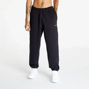 Nike Solo Swoosh Men's Fleece Pants Black/ White #1552635