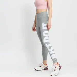 Nike NSW Essential Graphic High-Waisted Leggings Jdi Dk Grey Heather/ White #1627992