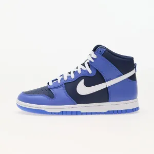Nike Dunk Hi Retro Medium Blue/ White-Midnight Navy #1839223