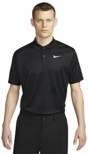 Nike Dri-Fit Victory+ Mens Golf Polo Black/White XL