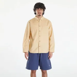 Nike Life Men's Long-Sleeve Oxford Button-Down Shirt Sesame/ Sesame/ Sesame