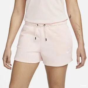 Nike NSW Essential Fleece High-Rise Shorts French Terry Atmosphere/ White #1782367