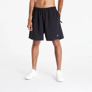 Nike Solo Swoosh Men's French Terry Shorts Black/ White #1581872