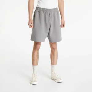 Nike Solo Swoosh Men's French Terry Shorts Flat Pewter/ White #1392430