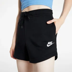 Nike Sportswear Essential Women's French Terry Shorts Black/ White #1191251