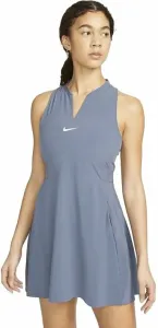 Nike Dri-Fit Advantage Womens Tennis Dress Blue/White XS