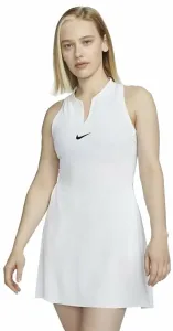 Nike Dri-Fit Advantage Womens Tennis Dress White/Black L