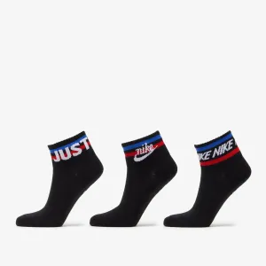 Nike Chaussette Quarter Lotx 3-Pack Socks Black #1166061