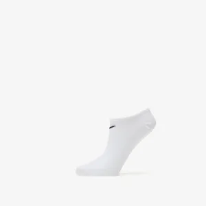 Nike Everyday Cotton Lightweight No Show Socks 3-Pack White #720293