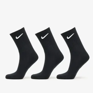 Nike Everyday Cush 3-Pack Crew Socks Black/ White #1612836