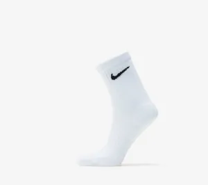 Nike Everyday Cushioned Training Crew Socks Socks White/Black L