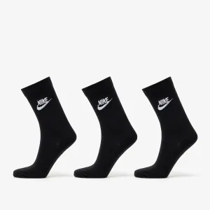 Nike Sportwears Everyday Essential Crew 3-Pack Socks Black/ White #724513