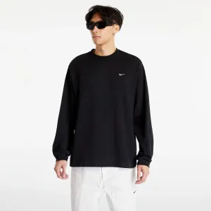 Nike Solo Swoosh Unisex Long-Sleeve Top Black/ White #1747907