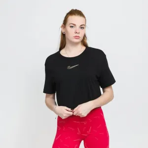 Nike Sportswear Crop Short Sleeve Tee Black #1190796