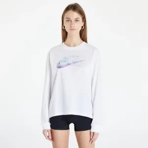Nike Sportswear Women's Long-Sleeve T-Shirt White #1190740