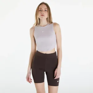 Nike Sportswear Essentials Women's Ribbed Cropped Tank Platinum Violet/ Sail #1870932