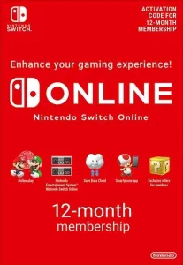 Nintendo Switch Online Membership - 12 Months eShop Key SPAIN
