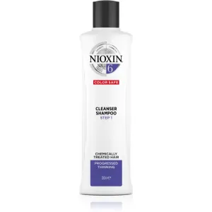 Nioxin System 6 Color Safe Cleanser Shampoo purifying shampoo for chemically treated hair 300 ml #242253